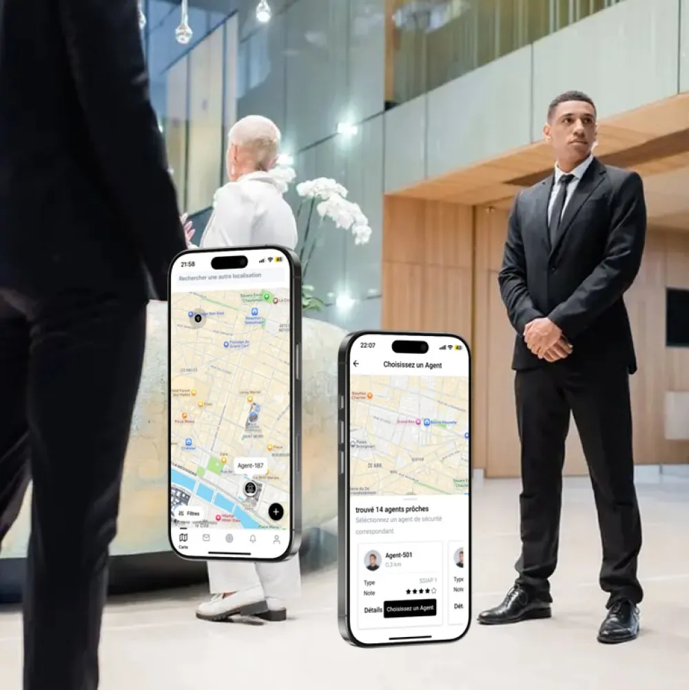 BEONTIME agent de sécurité protection rapprochée gardiennage surveillance hotesse